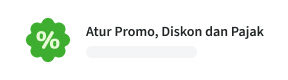 Atur berbagai jenis promo dan diskon produk lewat backoffice Nutapos untuk tingkatkan penjualan