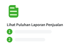 Akses puluhan laporan penjualan lengkap lewat backoffice Nutapos untuk analisa bisnis