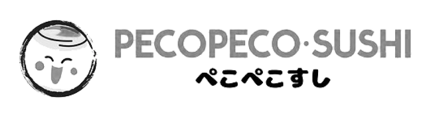 Logo Peco Peco Sushi, Japanese resto pengguna aplikasi point of sale Nutapos
