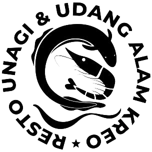 Logo Resto Unagi & Udang Alam Kreo sebagai pengguna aplikasi POS Nutapos